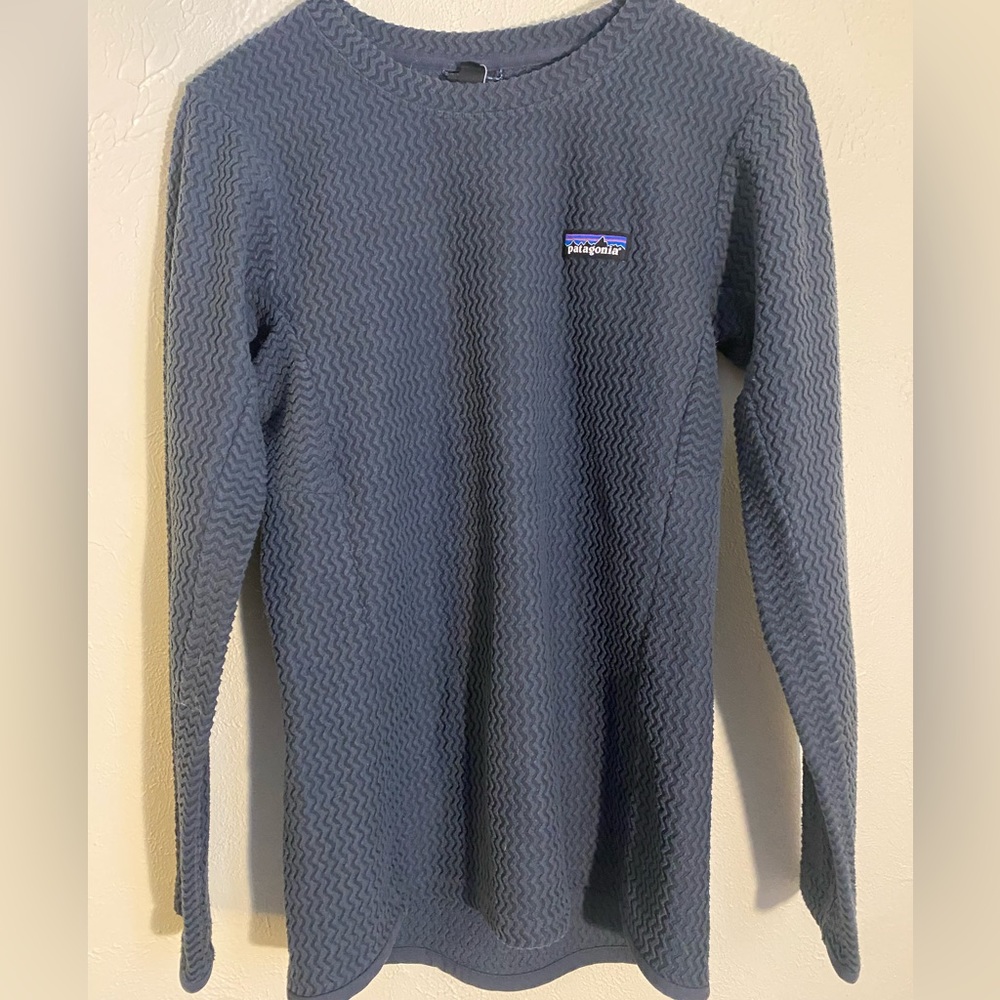 Blue Patagonia Crewneck Sweater